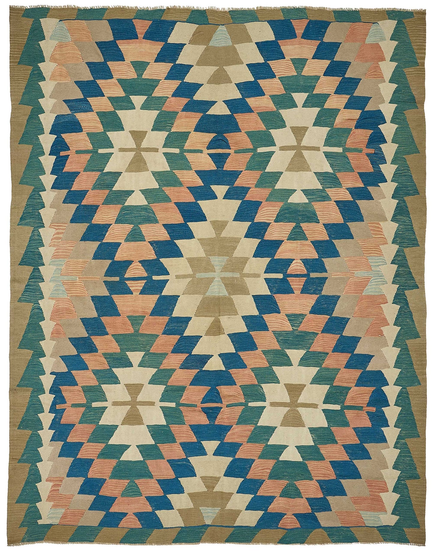 7x8 Handwoven Turkish Kilim Rug - 50611