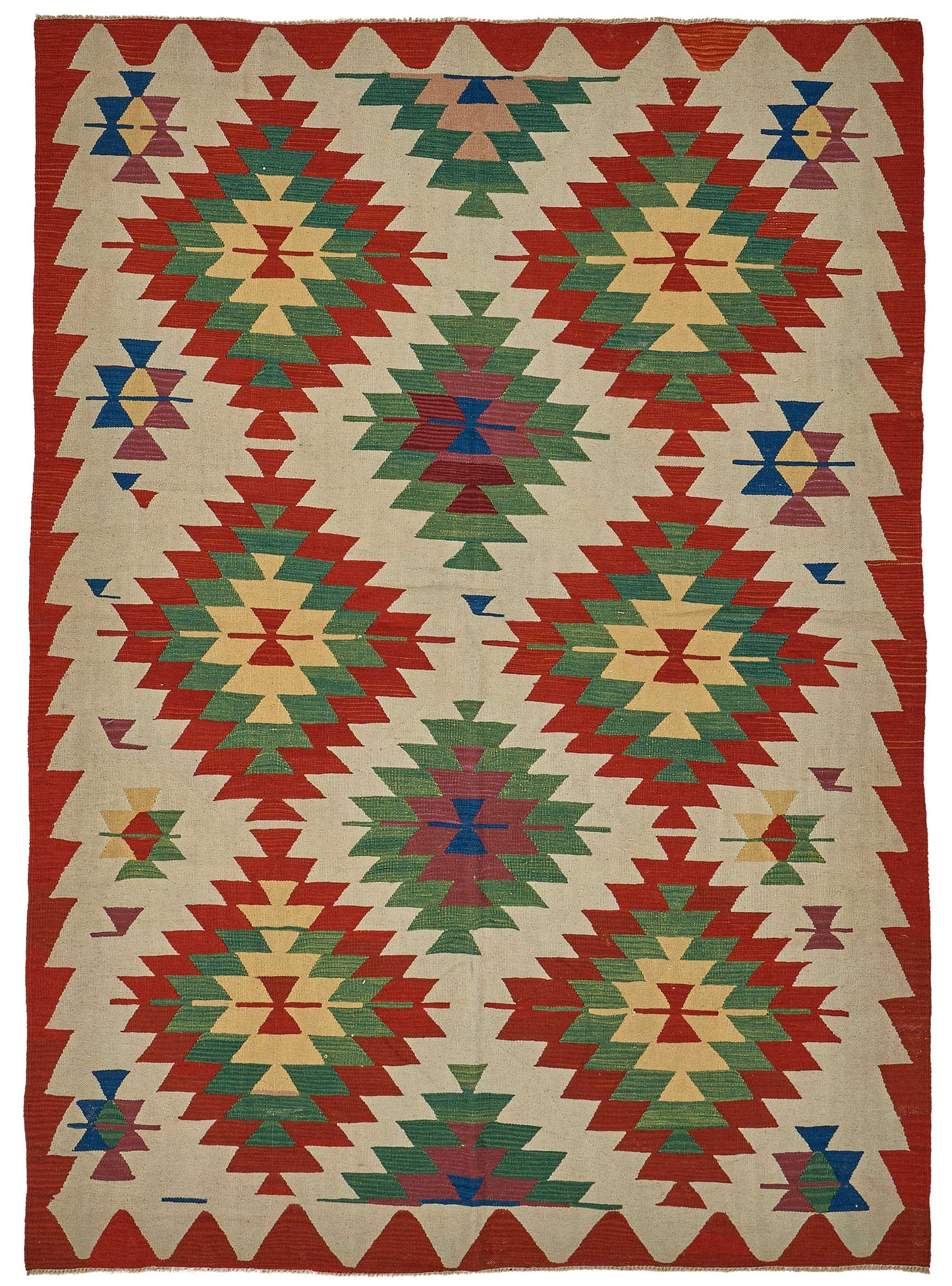 6x8 Handwoven Turkish Kilim Rug - 50612