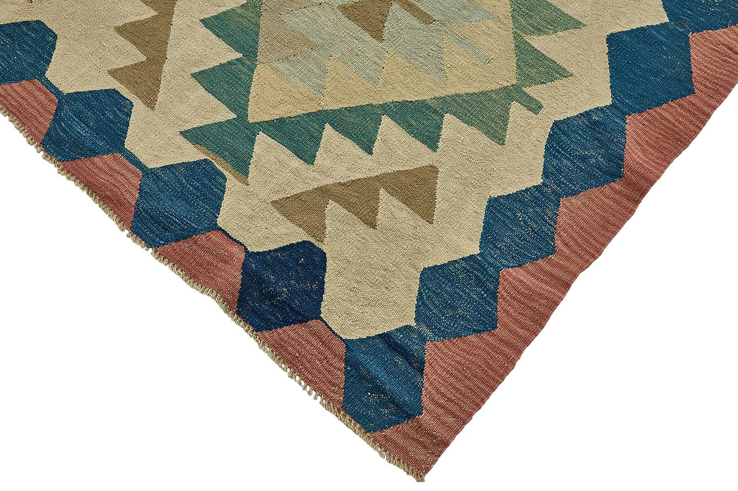 7x11 Handwoven Turkish Kilim Rug - 50621