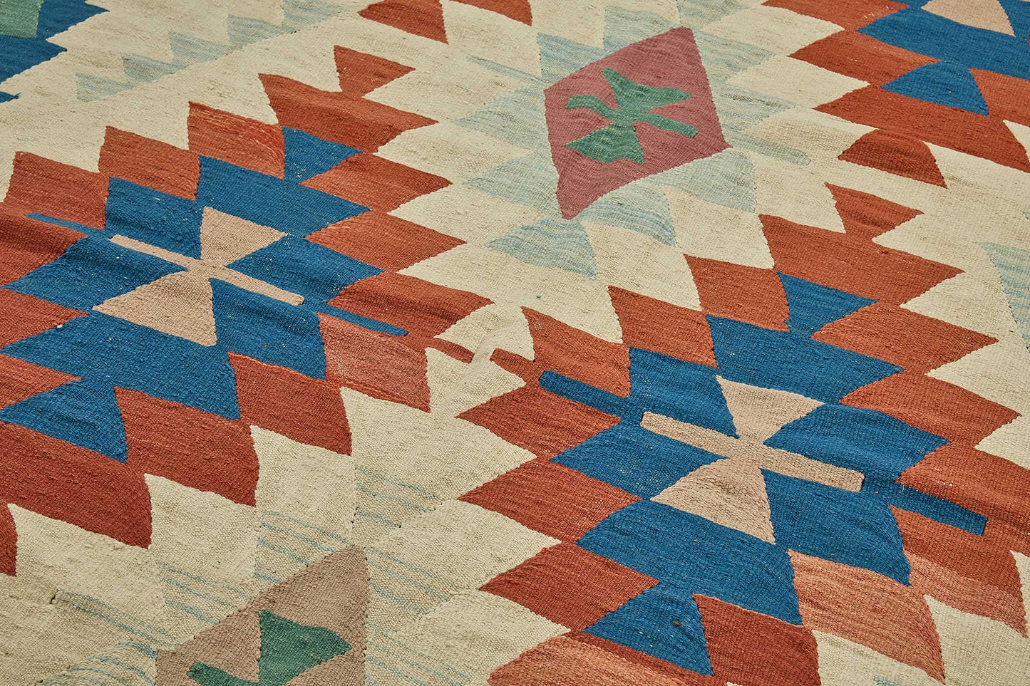 6x9 Handwoven Turkish Kilim Rug - 50631
