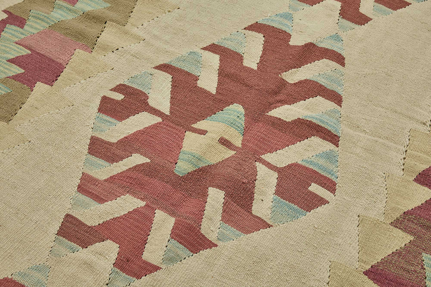 6x9 Handwoven Turkish Kilim Rug - 50652