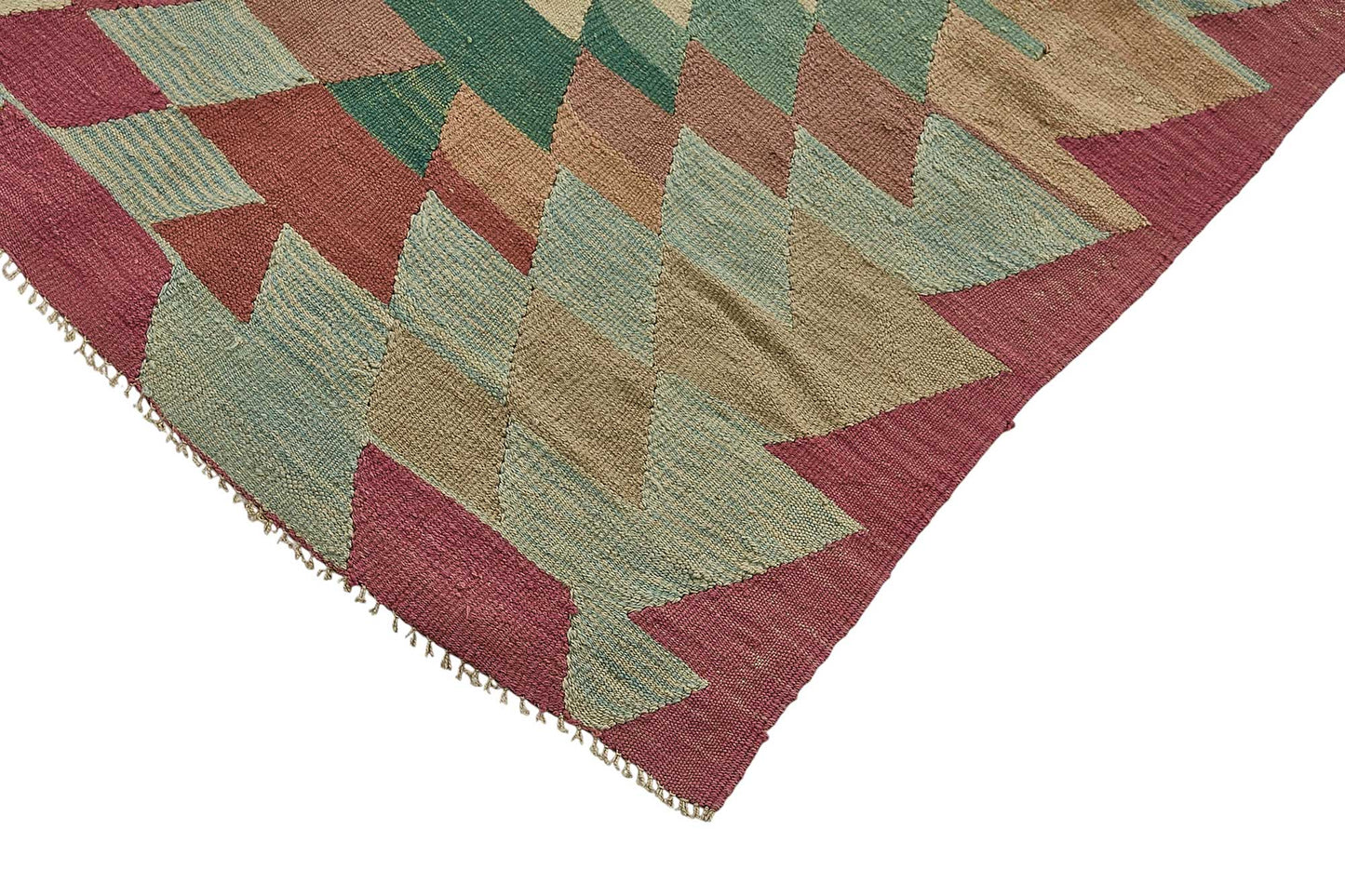 6x9 Handwoven Turkish Kilim Rug - 50656