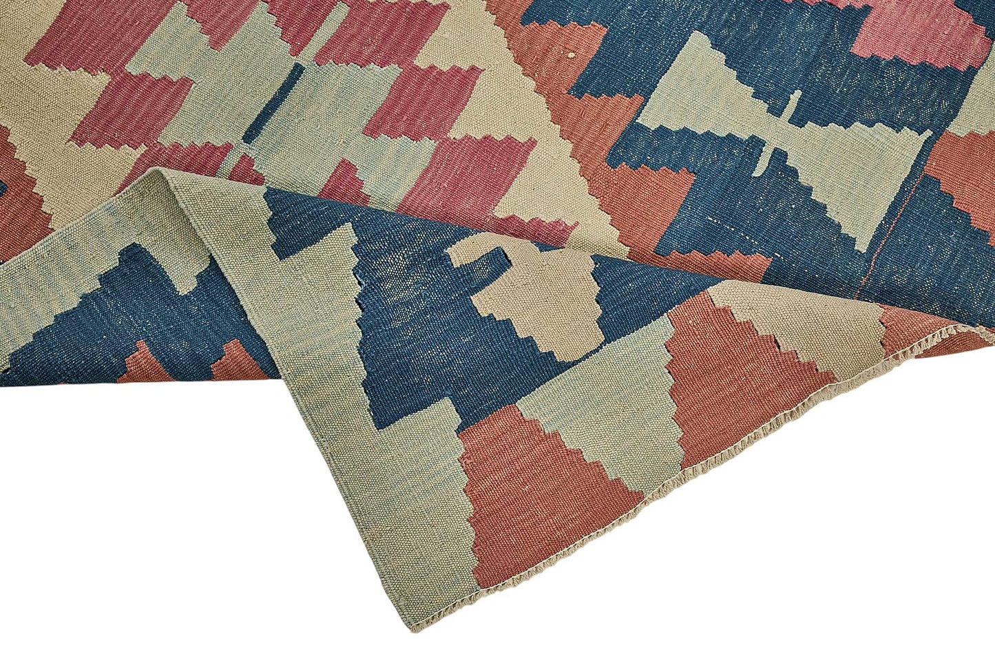 6x10 Handwoven Turkish Kilim Rug - 50669