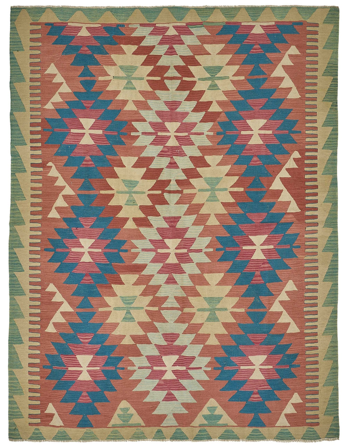 6x8 Handwoven Turkish Kilim Rug - 50671