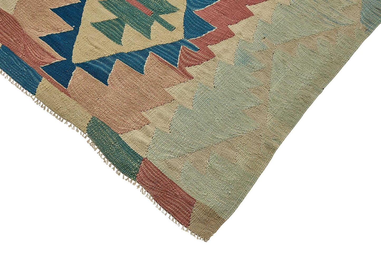 6x10 Handwoven Turkish Kilim Rug - 50677