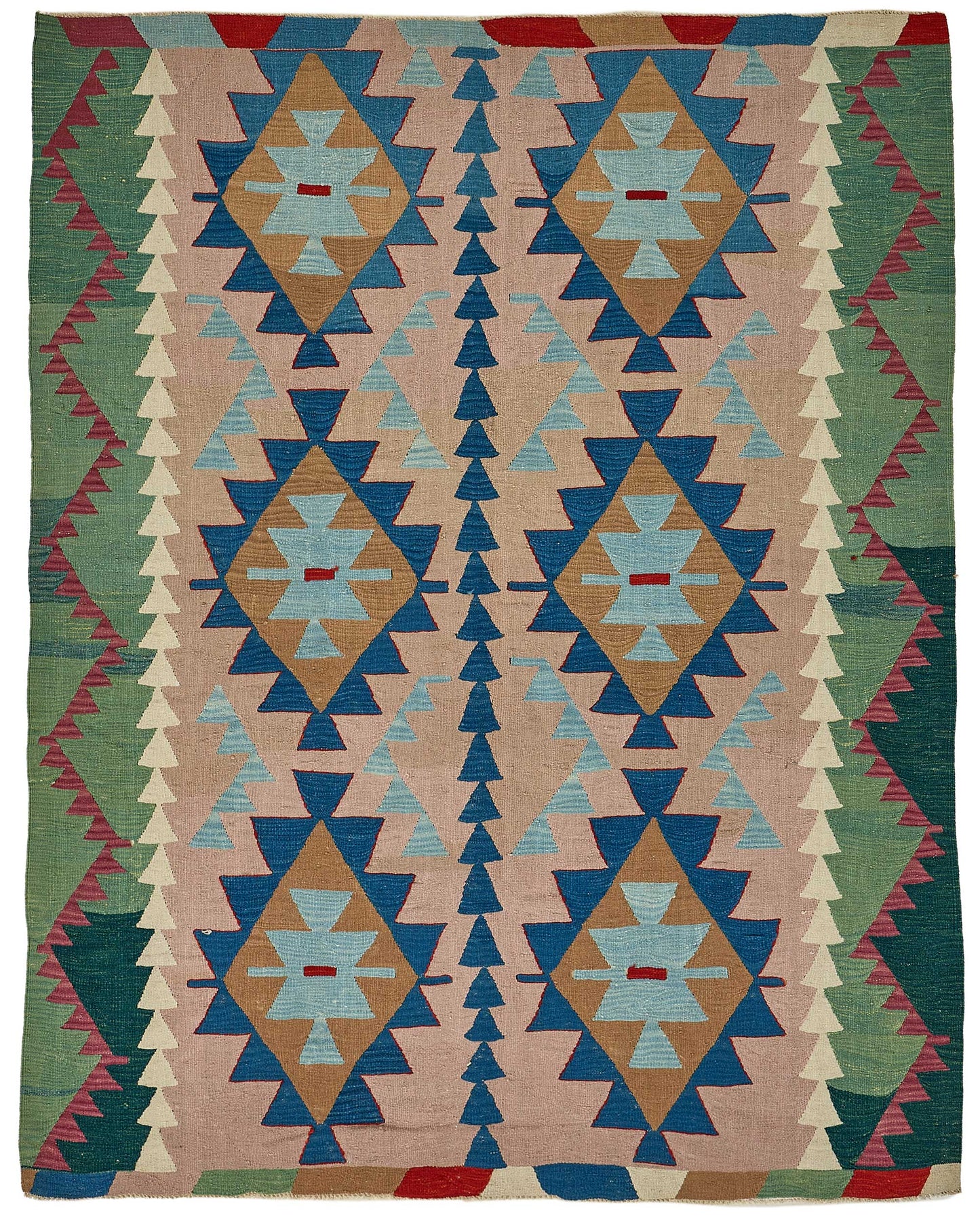 6x8 Handwoven Turkish Kilim Rug - 50678