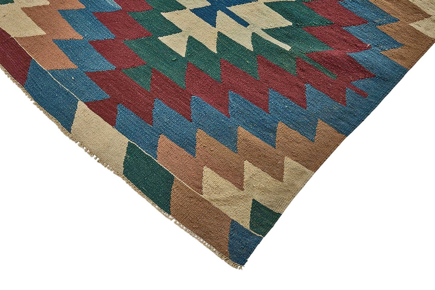 6x8 Handwoven Turkish Kilim Rug - 50686