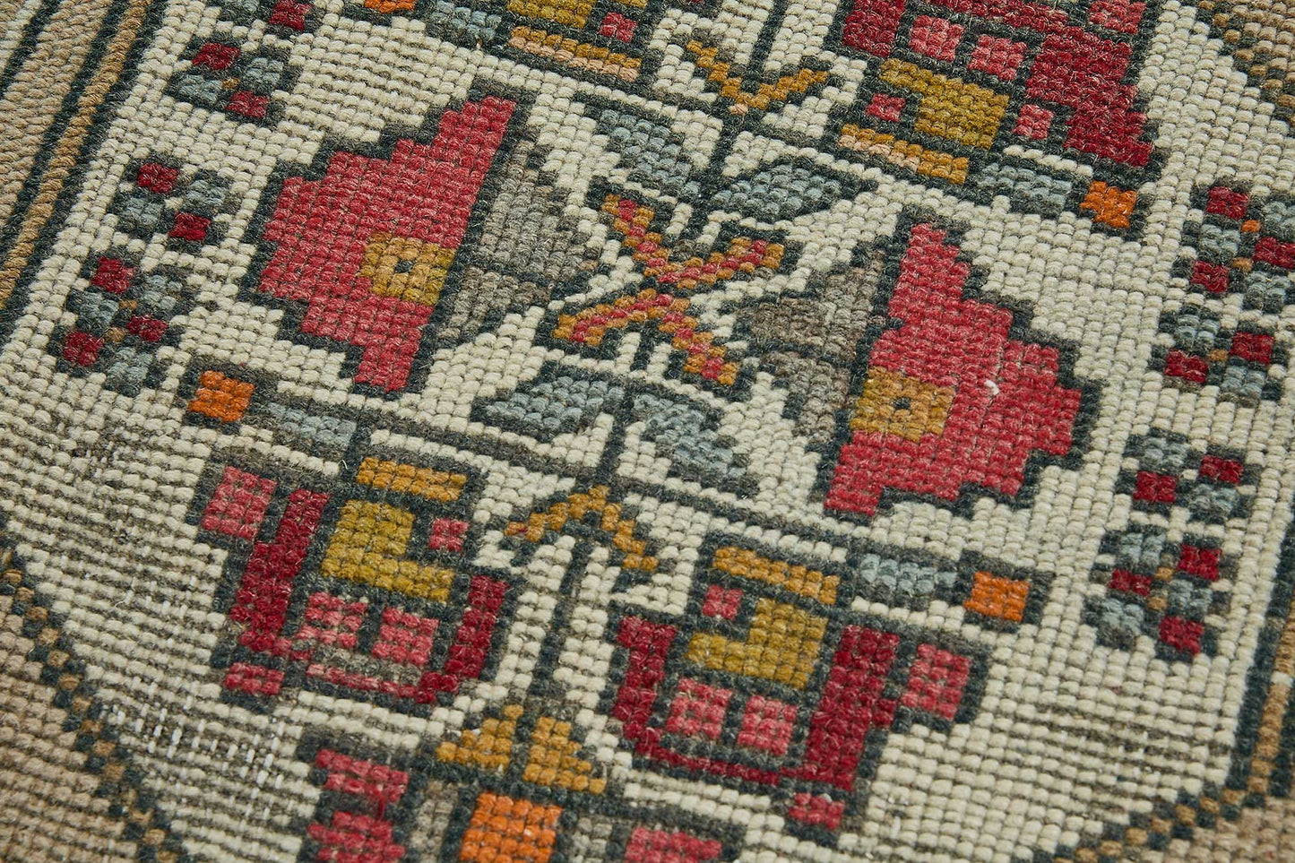 1x3 Vintage Turkish Small Rug – 50710