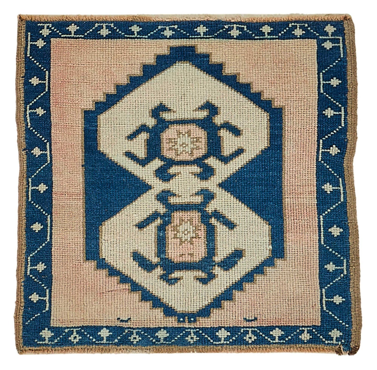 2x2 Vintage Turkish Small Rug – 50717