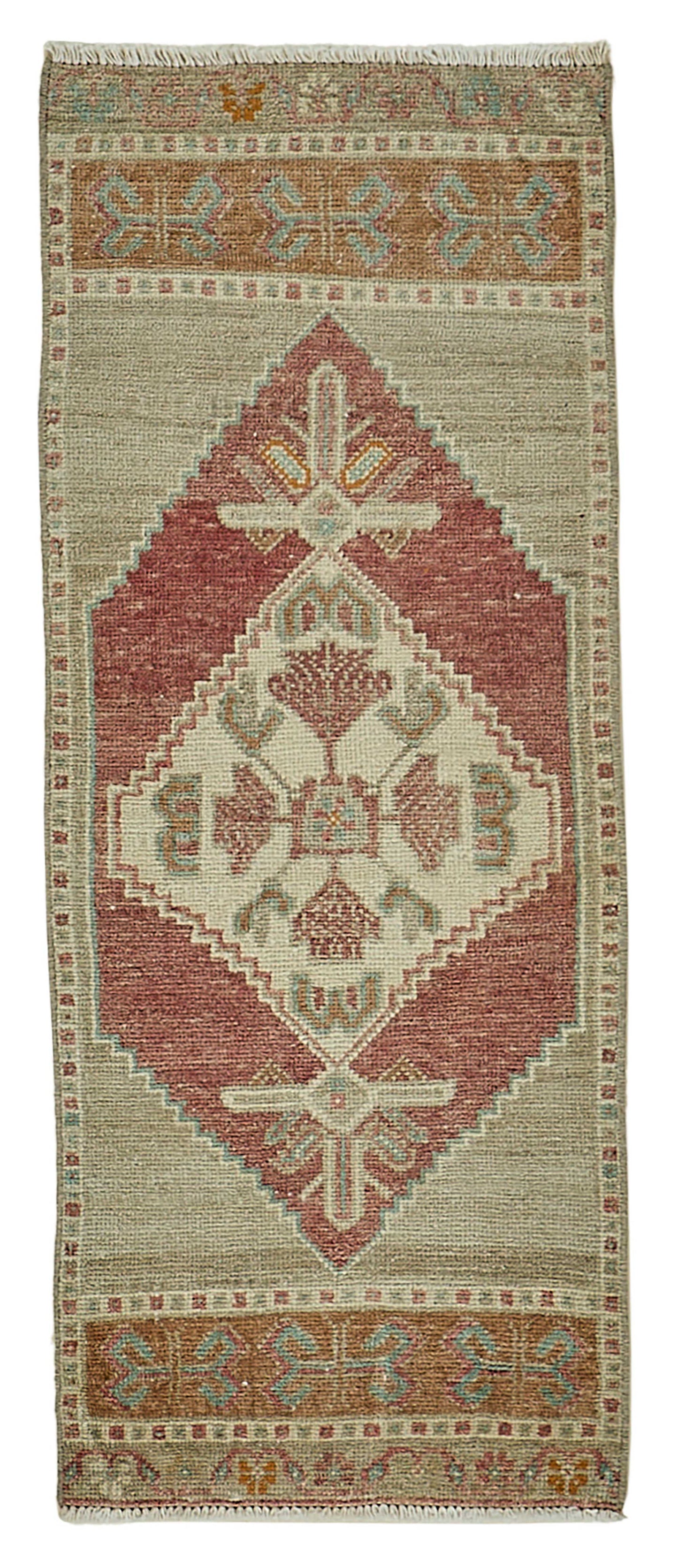 1x3 Vintage Turkish Small Rug – 50771