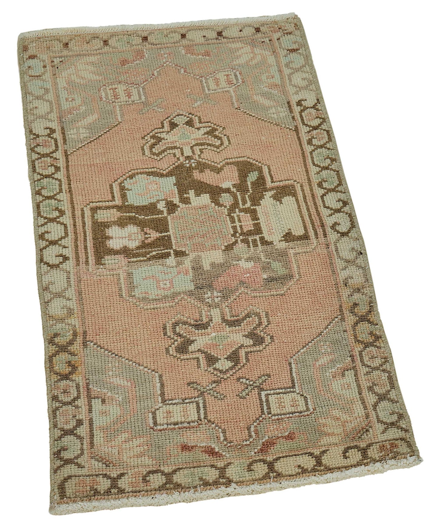1x3 Vintage Turkish Small Rug – 50796