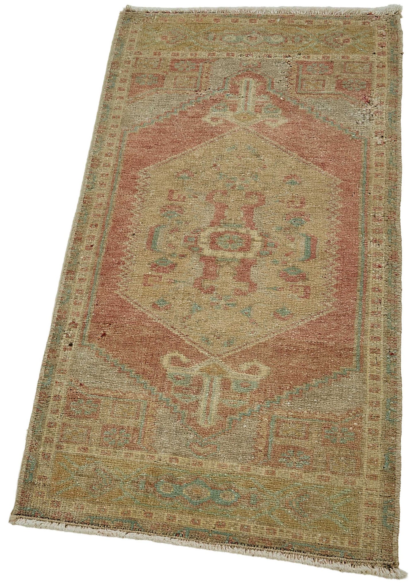 1x3 Vintage Turkish Small Rug – 50797