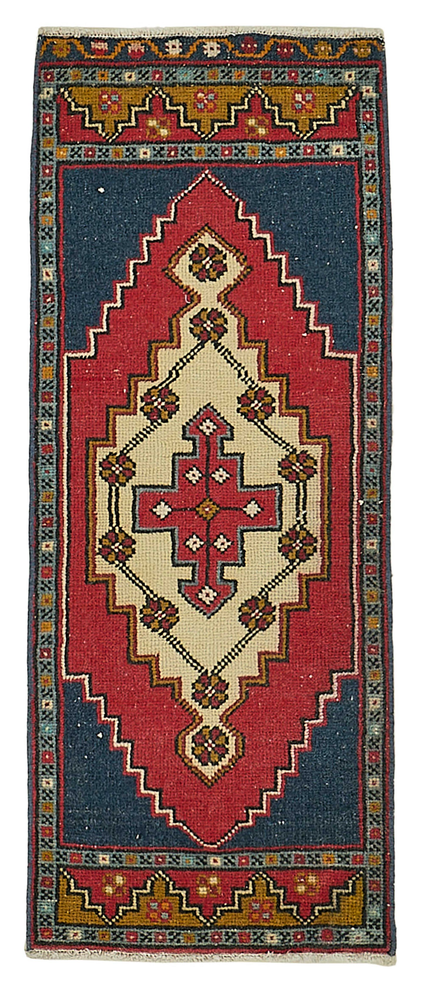 1x3 Vintage Turkish Small Rug – 50801