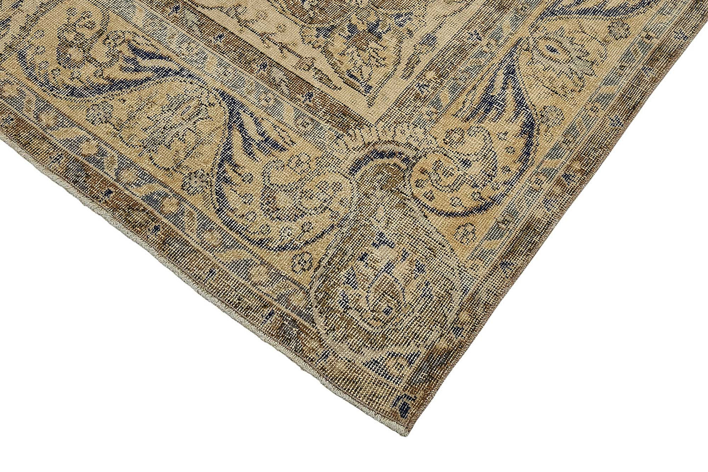 7x11 Hand-Knotted Turkish Vintage Rug - 50812
