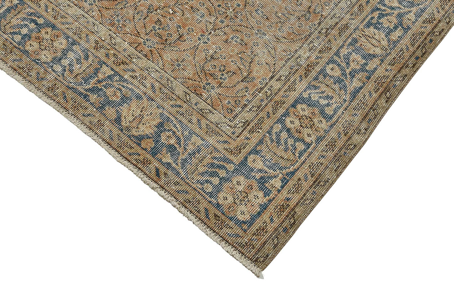 7x10 Hand-Knotted Turkish Vintage Rug - 50839