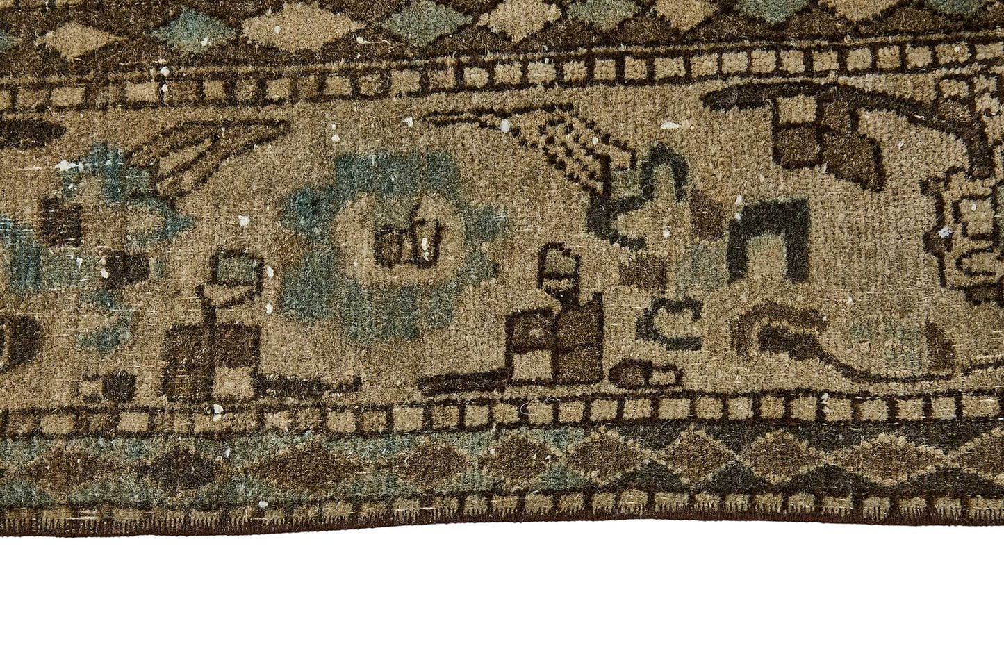 4x6 Hand-Knotted Vintage Rug - 50979