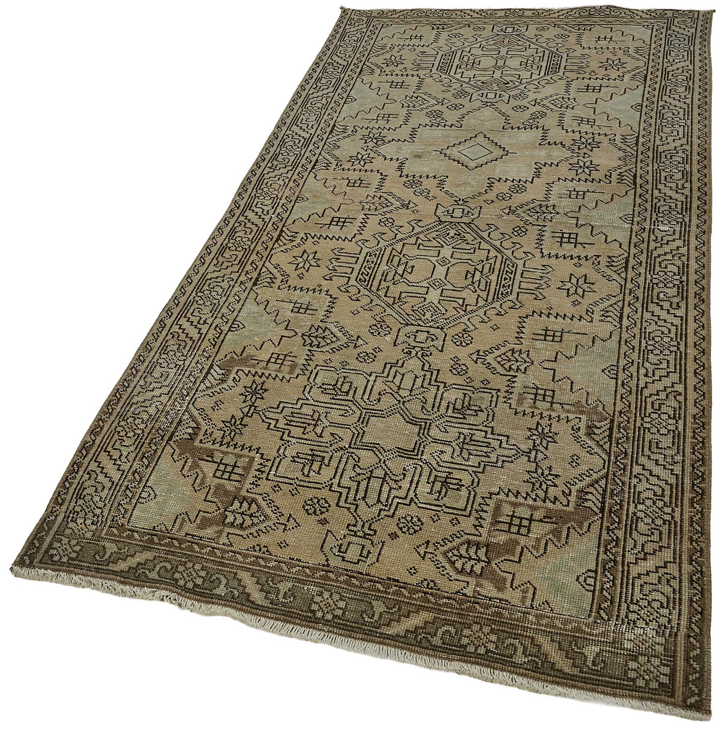 3x7 Hand-Knotted Vintage Rug - 50981