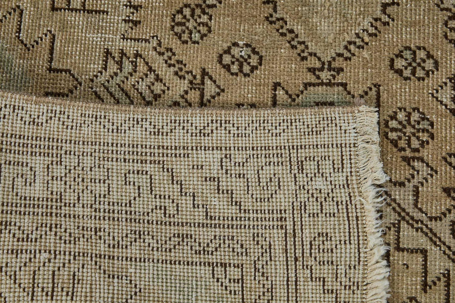 3x7 Hand-Knotted Vintage Rug - 50981