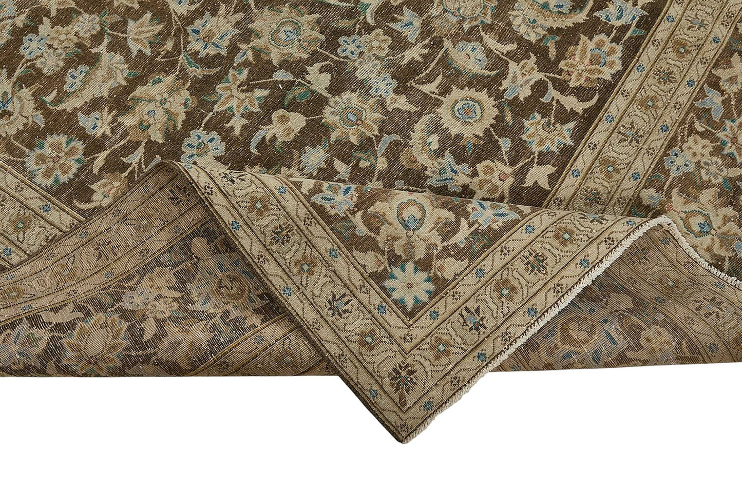 10x13 Hand-Knotted Vintage Rug - 50985