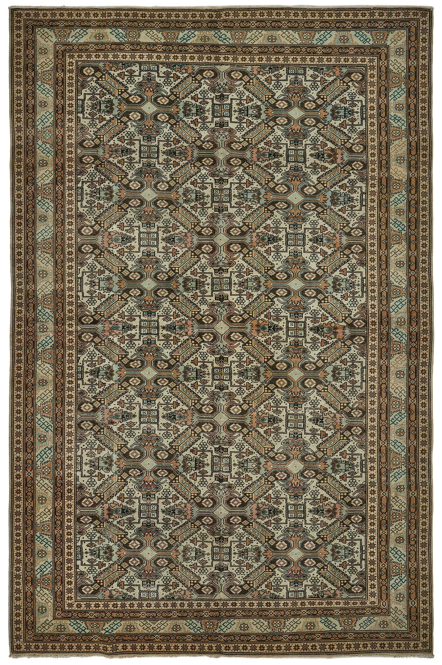 8x12 Hand-Knotted Vintage Rug - 50987