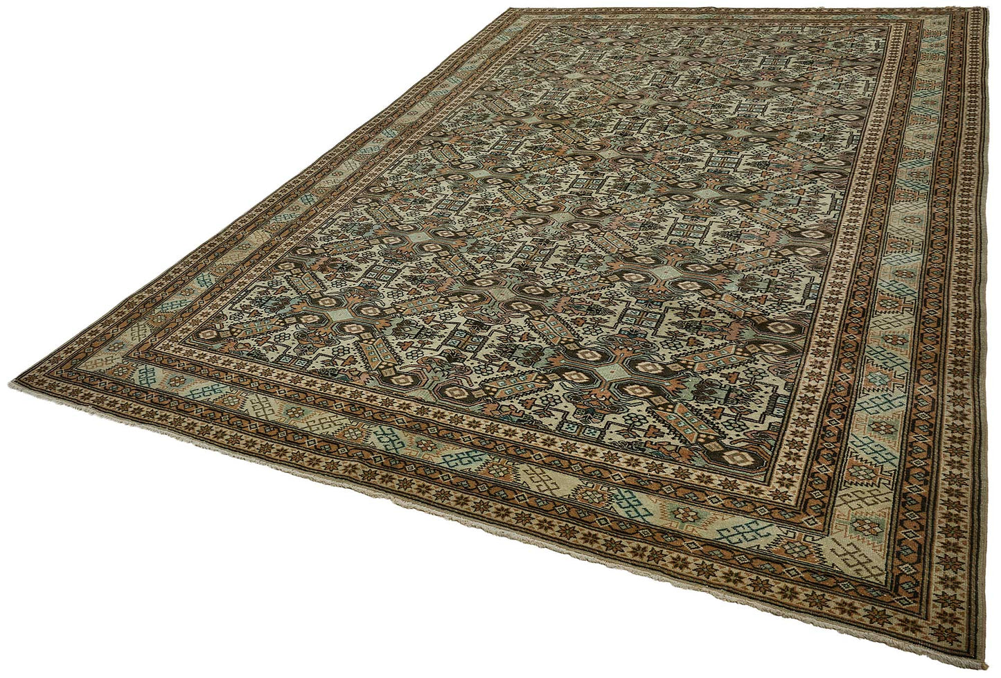 8x12 Hand-Knotted Vintage Rug - 50987