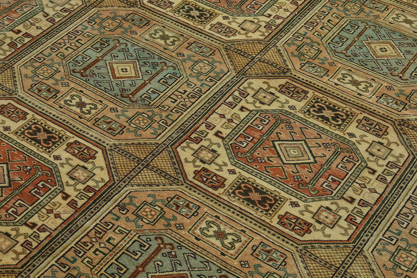 7x12 Hand-Knotted Vintage Rug - 50988