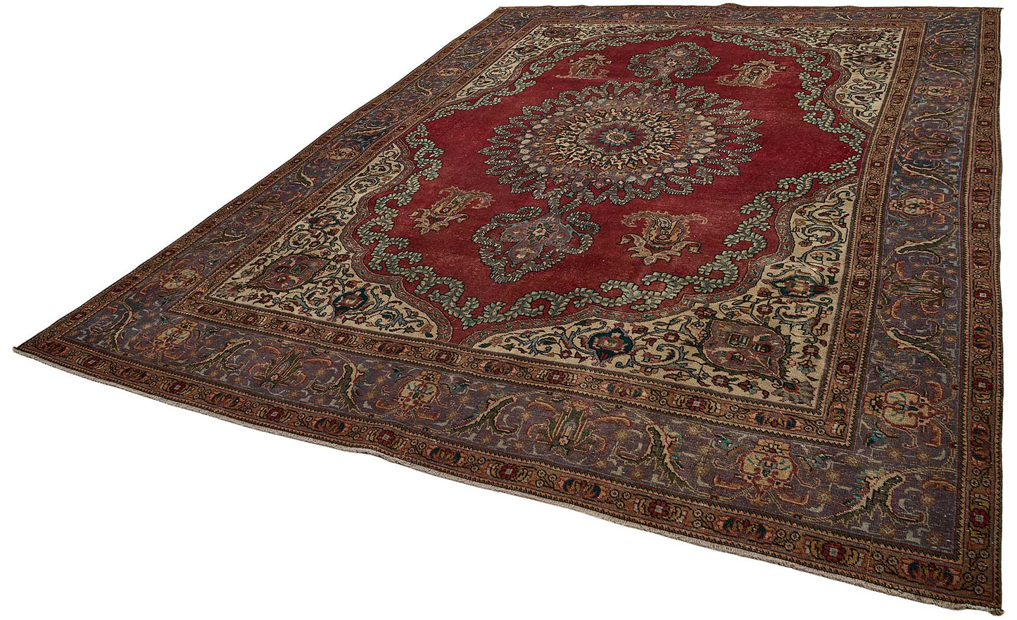 9x12 Hand-Knotted Vintage Rug - 50991