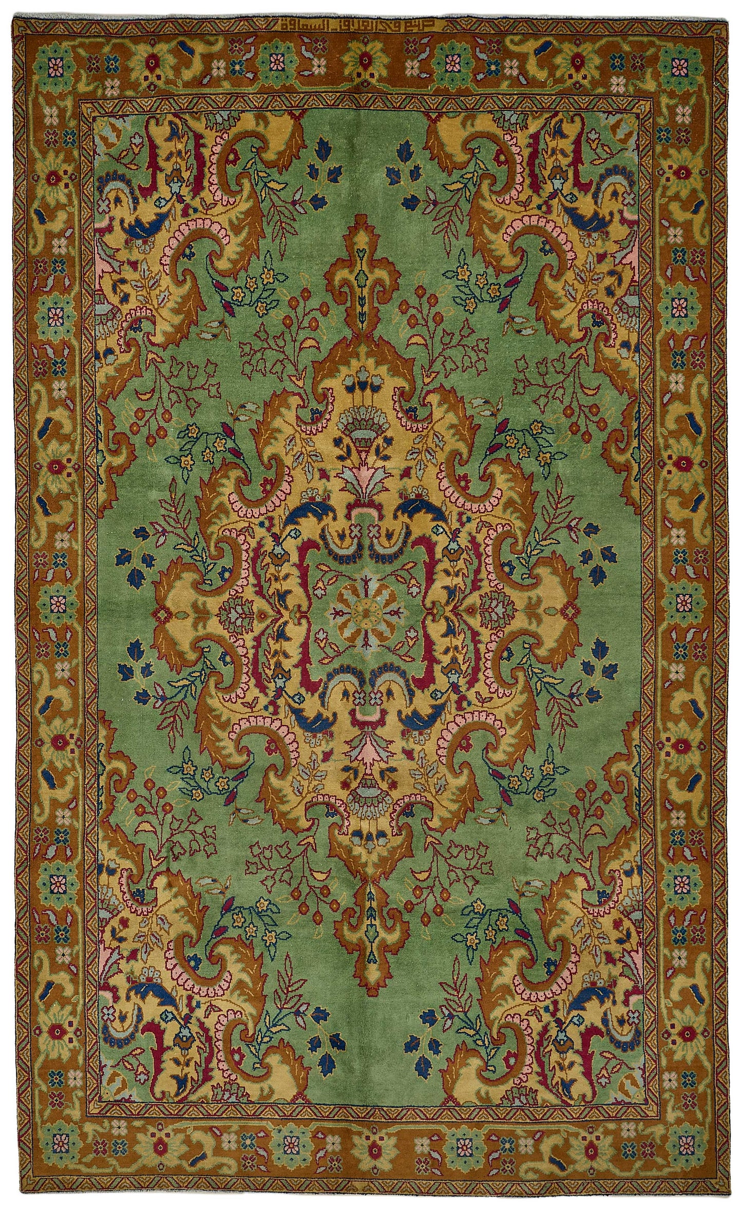 8x13 Hand-Knotted Vintage Rug - 50992