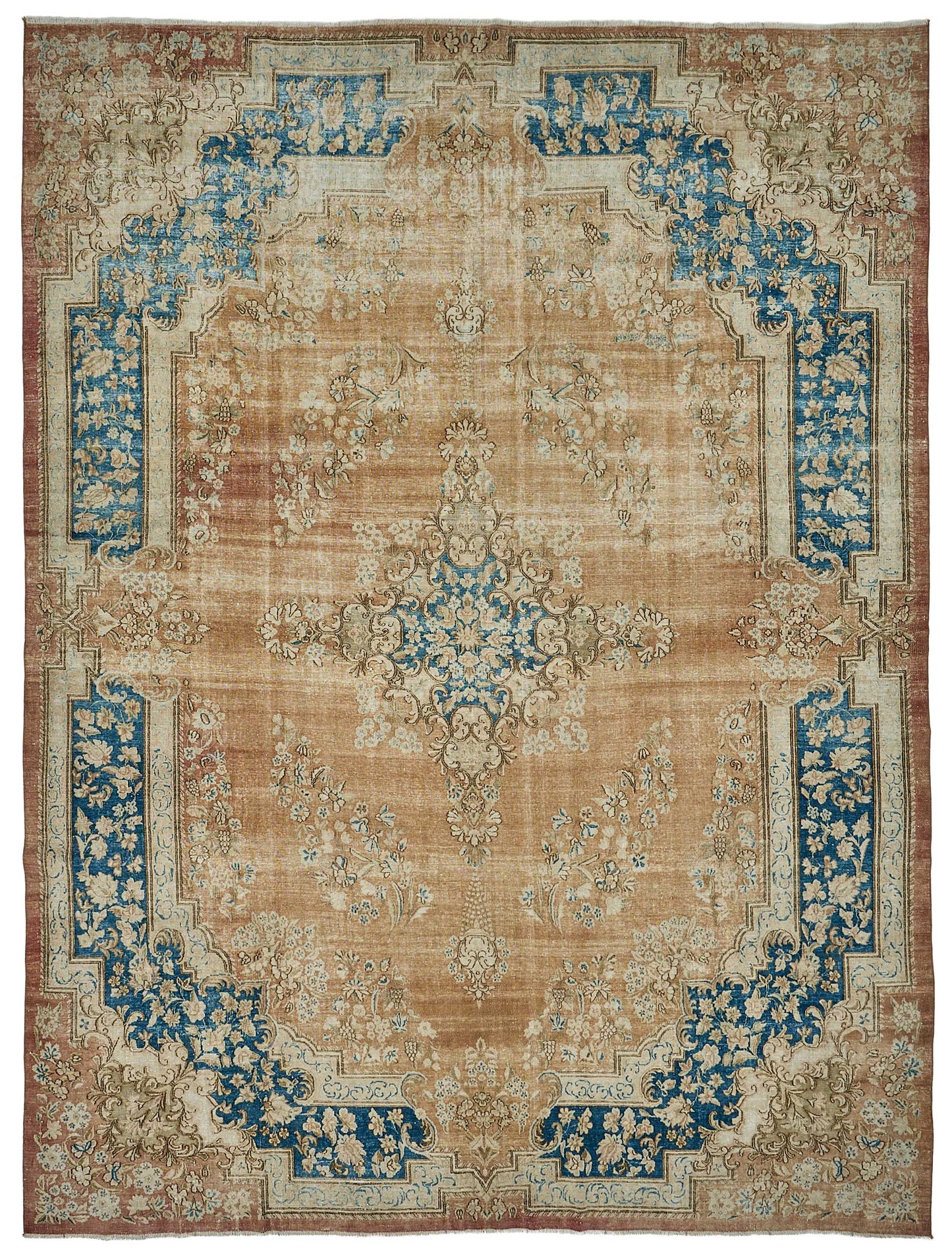 10x13 Hand-Knotted Vintage Rug - 50993