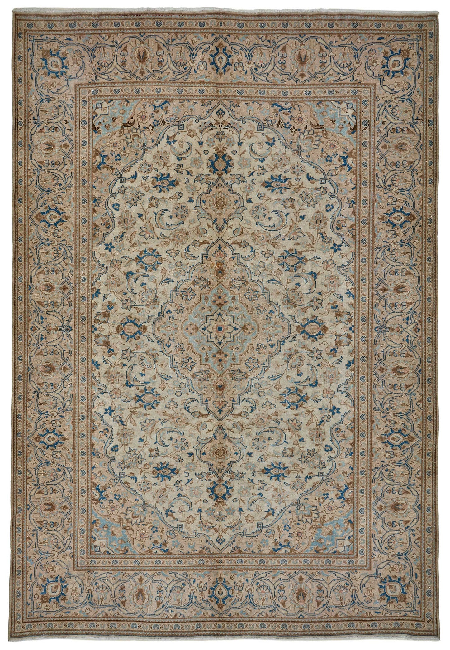 8x11 Hand-Knotted Vintage Rug - 50994