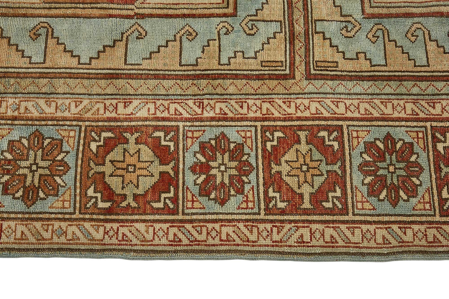 7x10 Hand-Knotted Vintage Rug - 50998