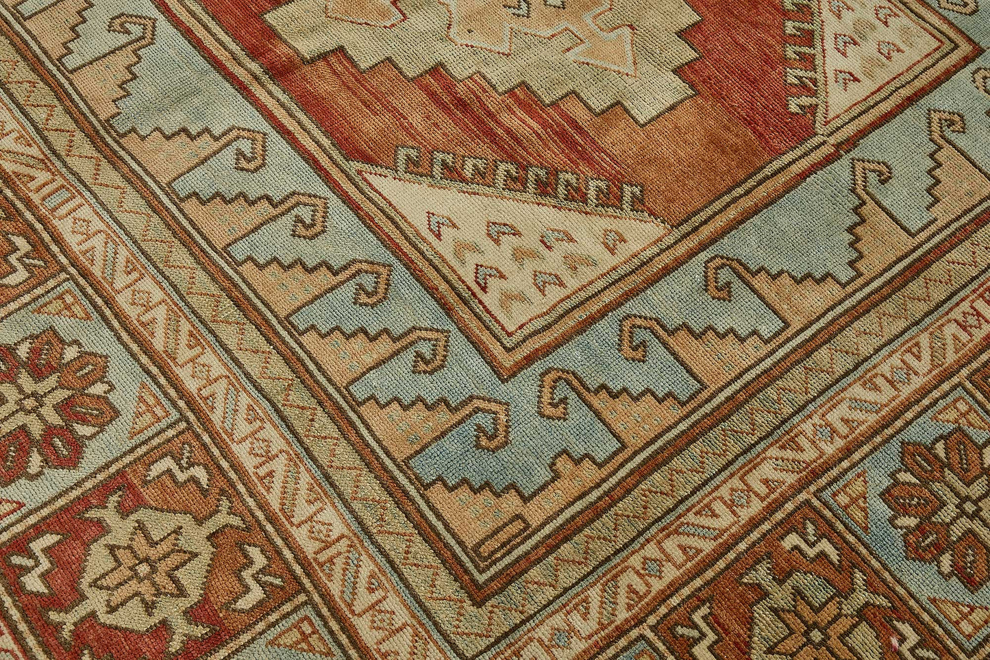 7x10 Hand-Knotted Vintage Rug - 50998