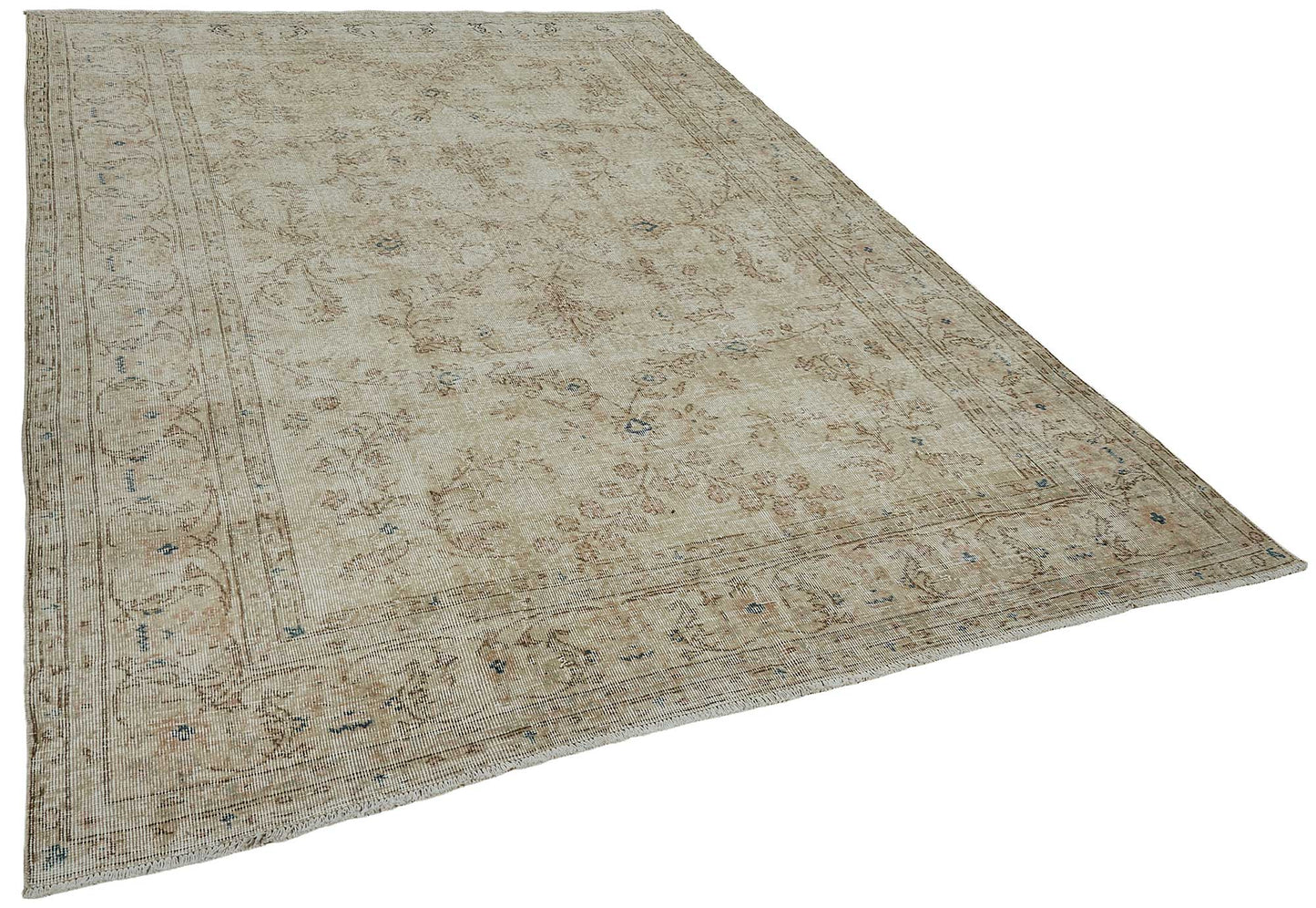 7x10 Hand-Knotted Vintage Rug - 51001