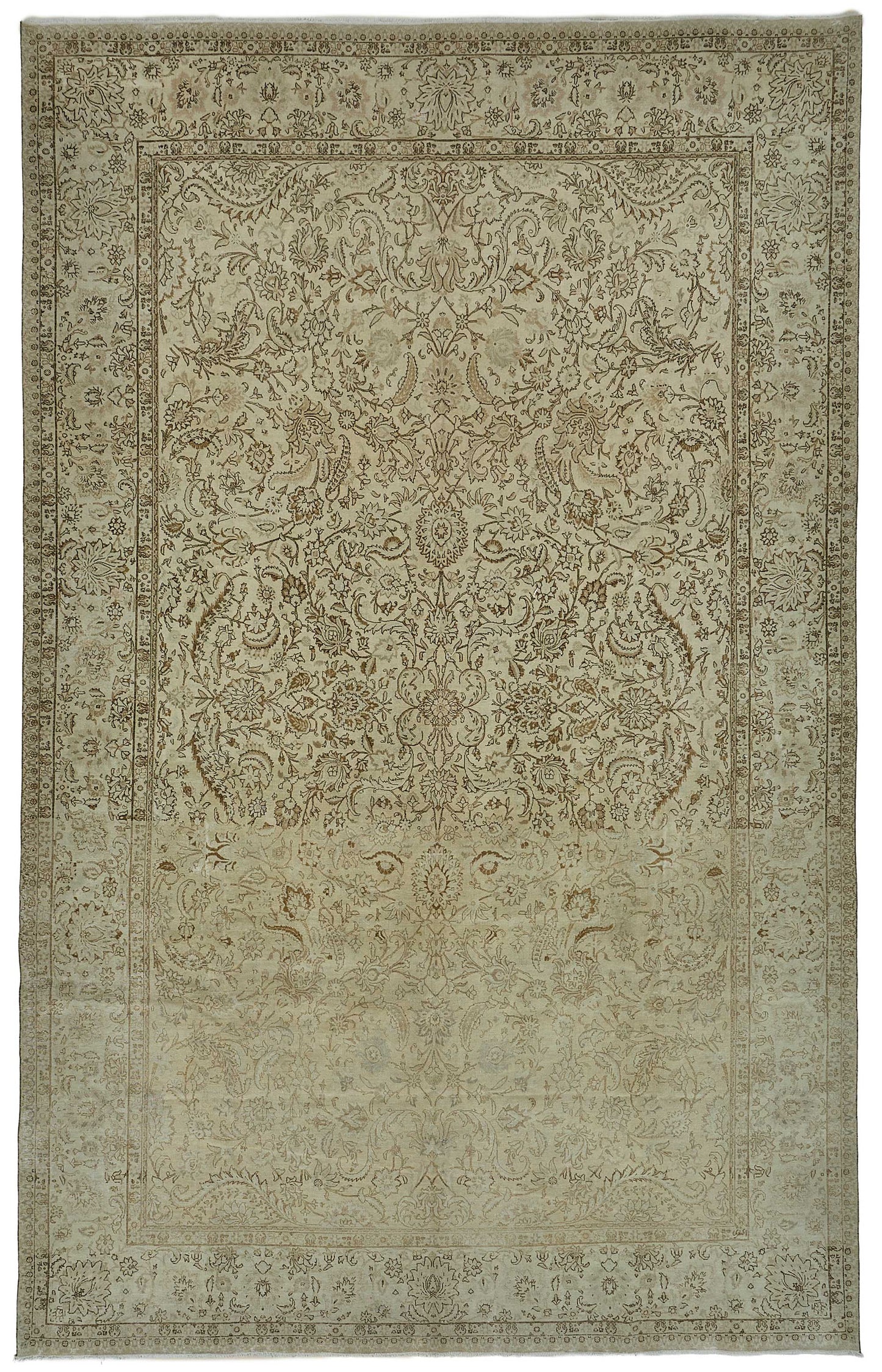 11x17 Hand-Knotted Vintage Rug - 51006