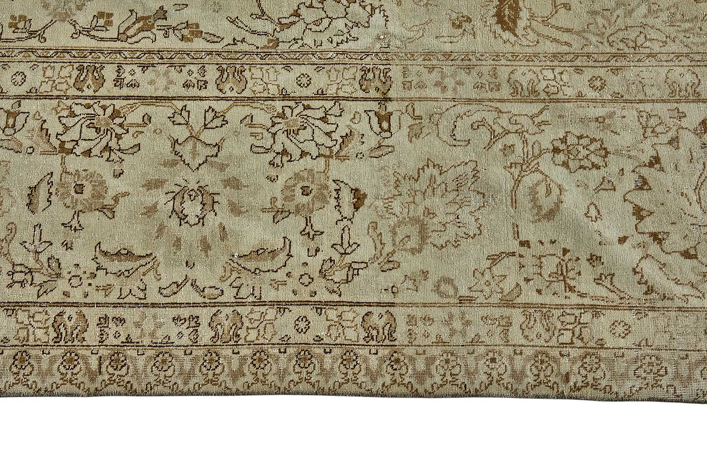 11x17 Hand-Knotted Vintage Rug - 51006