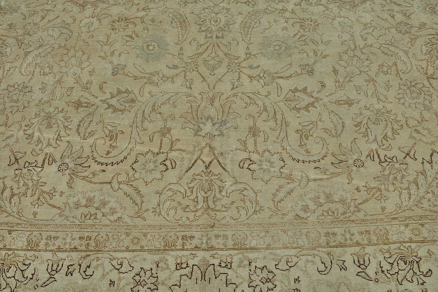 11x17 Hand-Knotted Vintage Rug - 51006