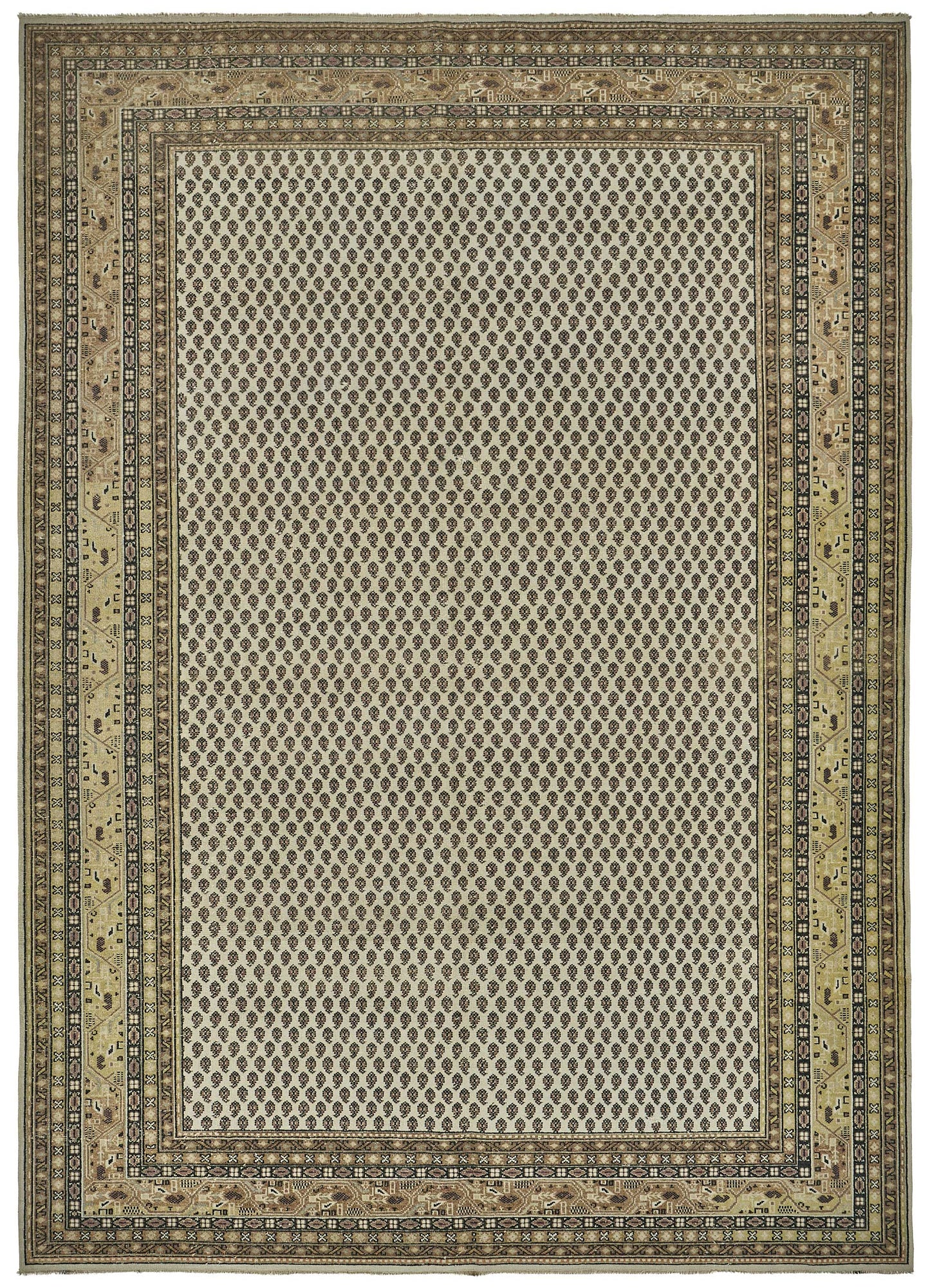 7x10 Hand-Knotted Vintage Rug - 51011