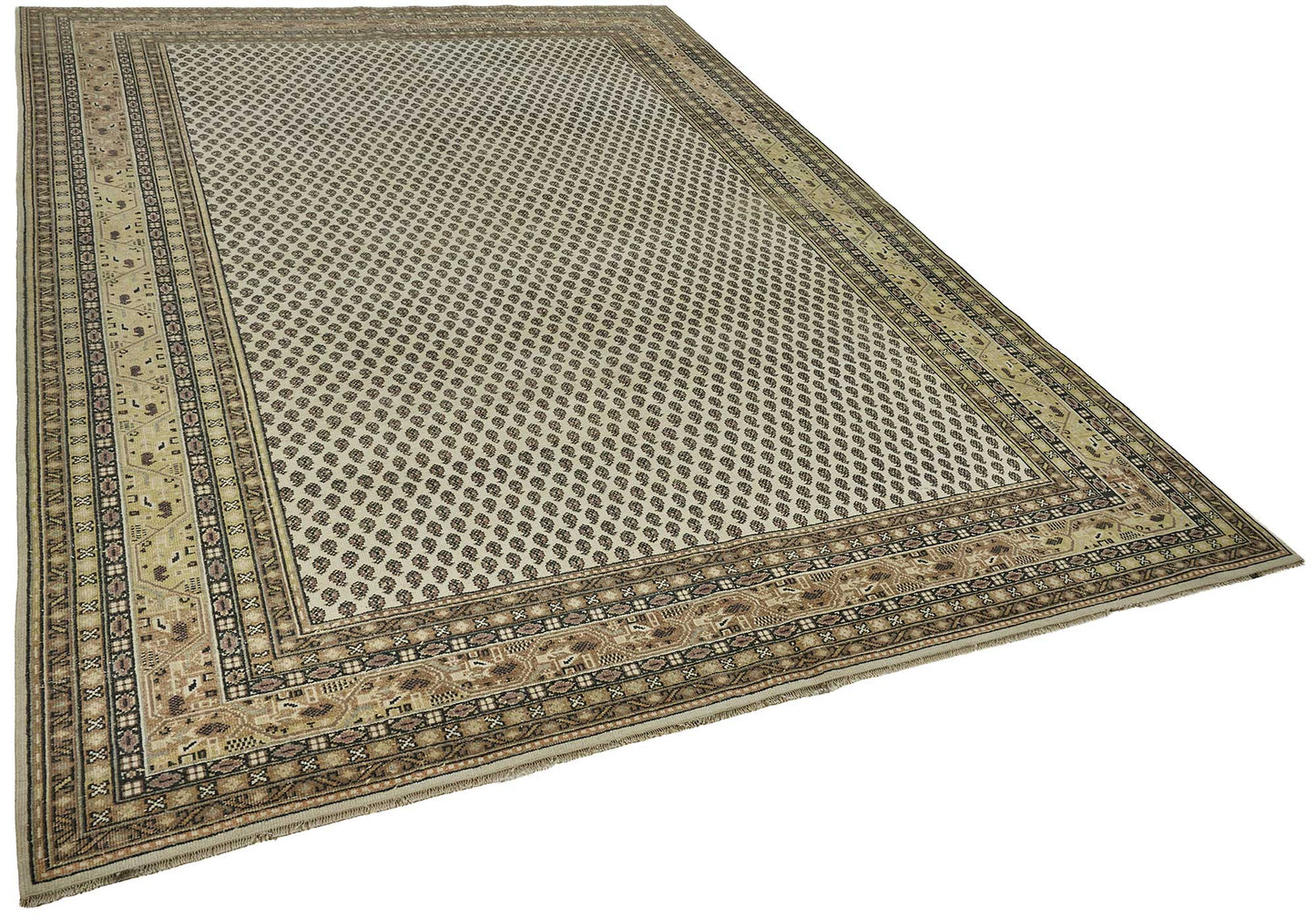 7x10 Hand-Knotted Vintage Rug - 51011