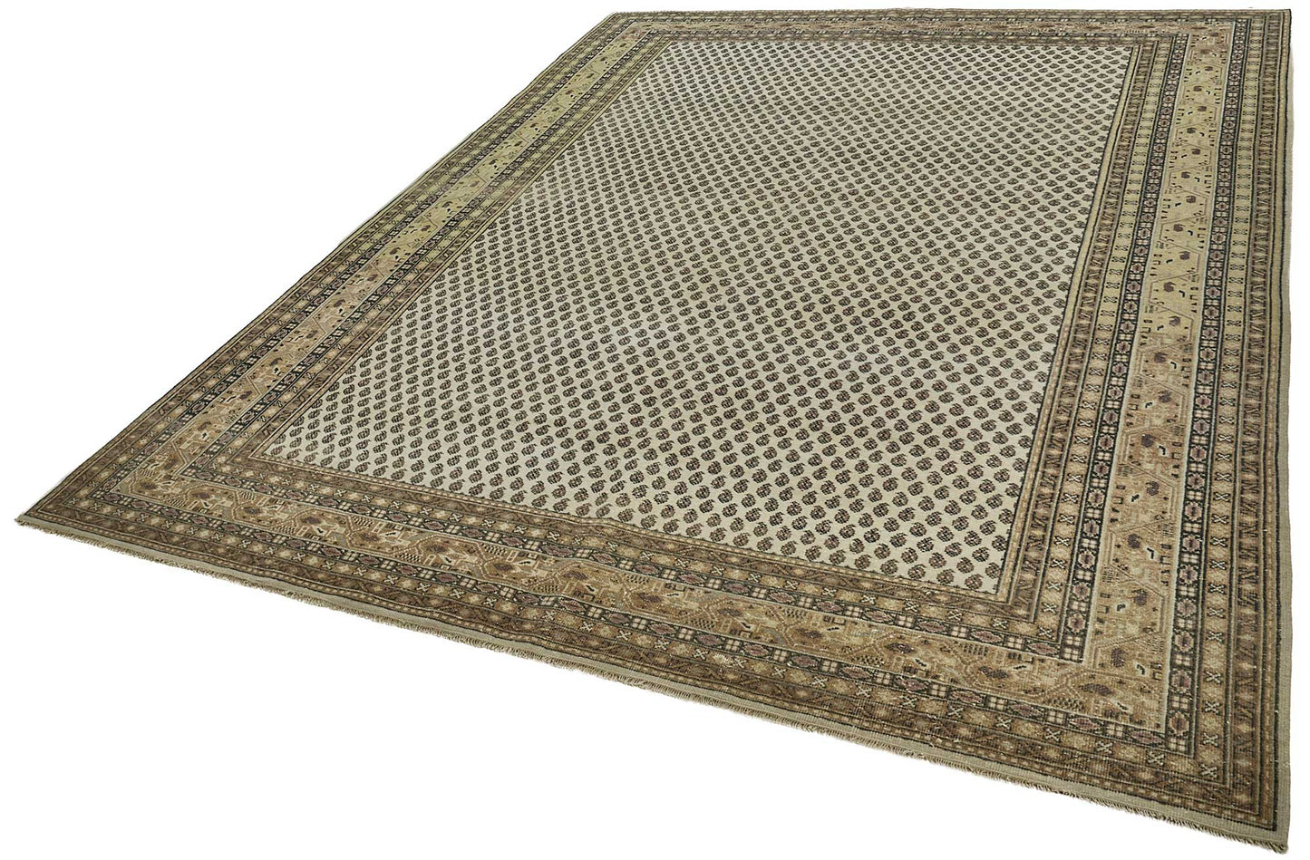 7x10 Hand-Knotted Vintage Rug - 51011