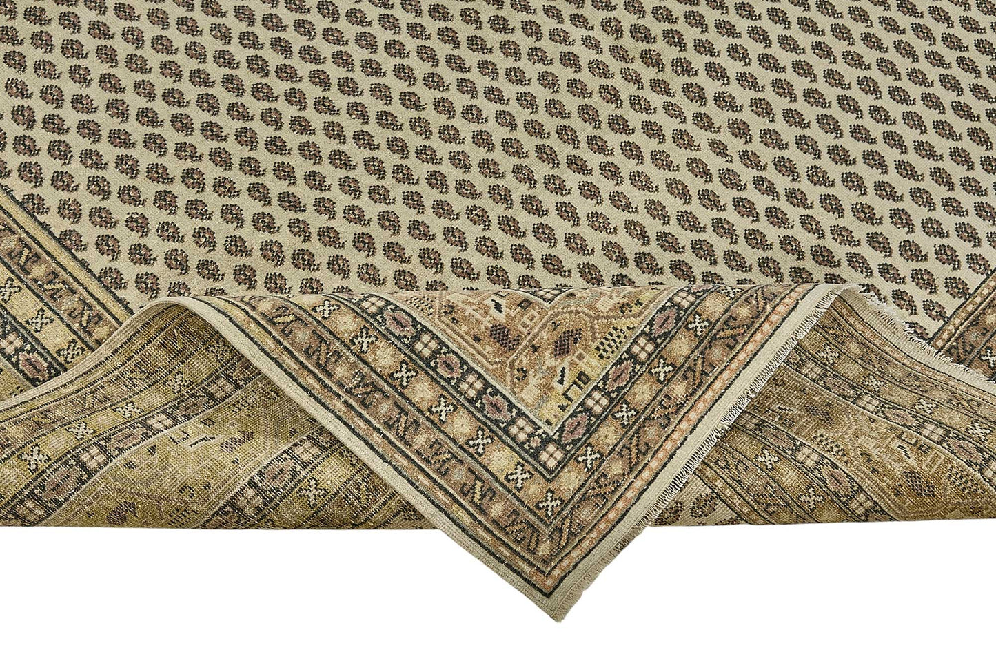 7x10 Hand-Knotted Vintage Rug - 51011