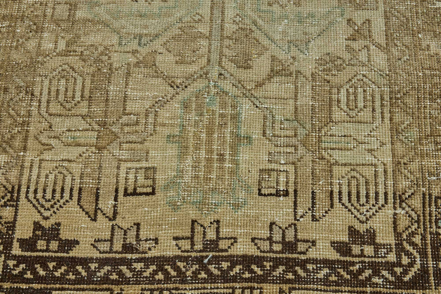 3x15 Hand-Knotted Vintage Rug - 51013