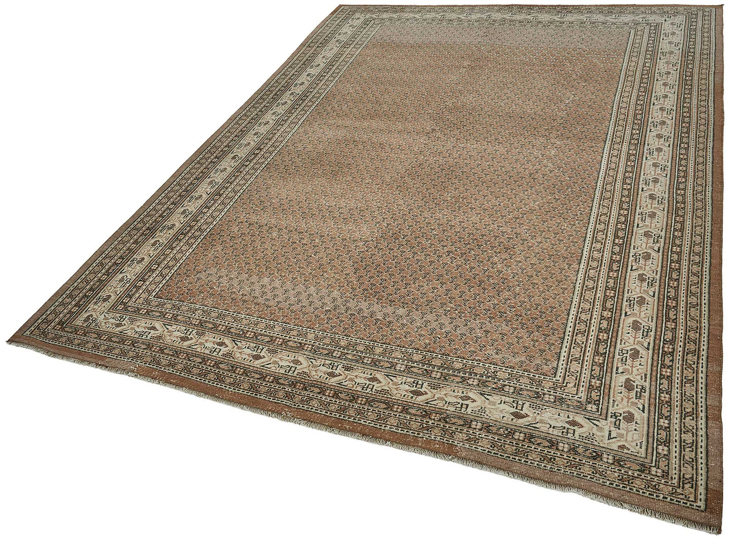 7x10 Hand-Knotted Vintage Rug - 51014
