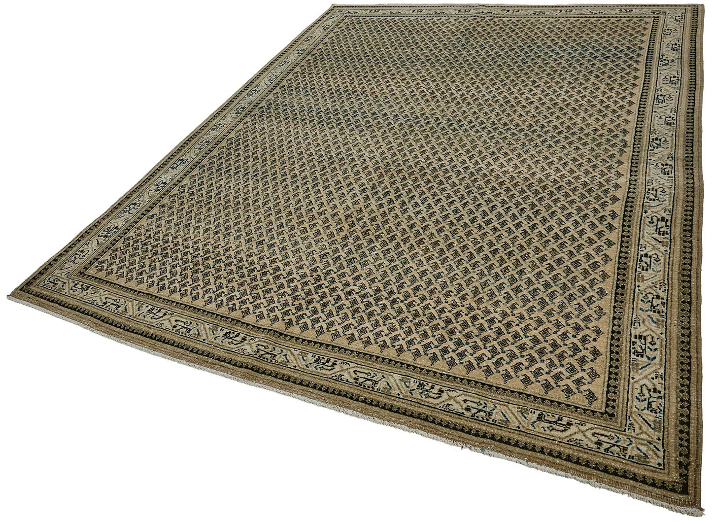 7x10 Hand-Knotted Vintage Rug - 51015