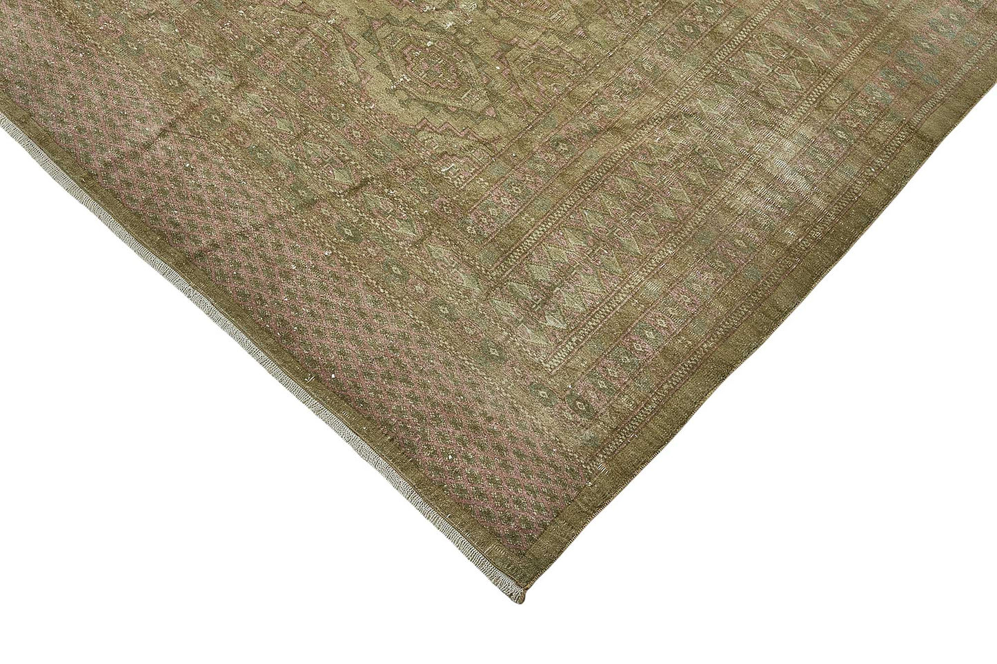 7x10 Hand-Knotted Vintage Rug - 51018