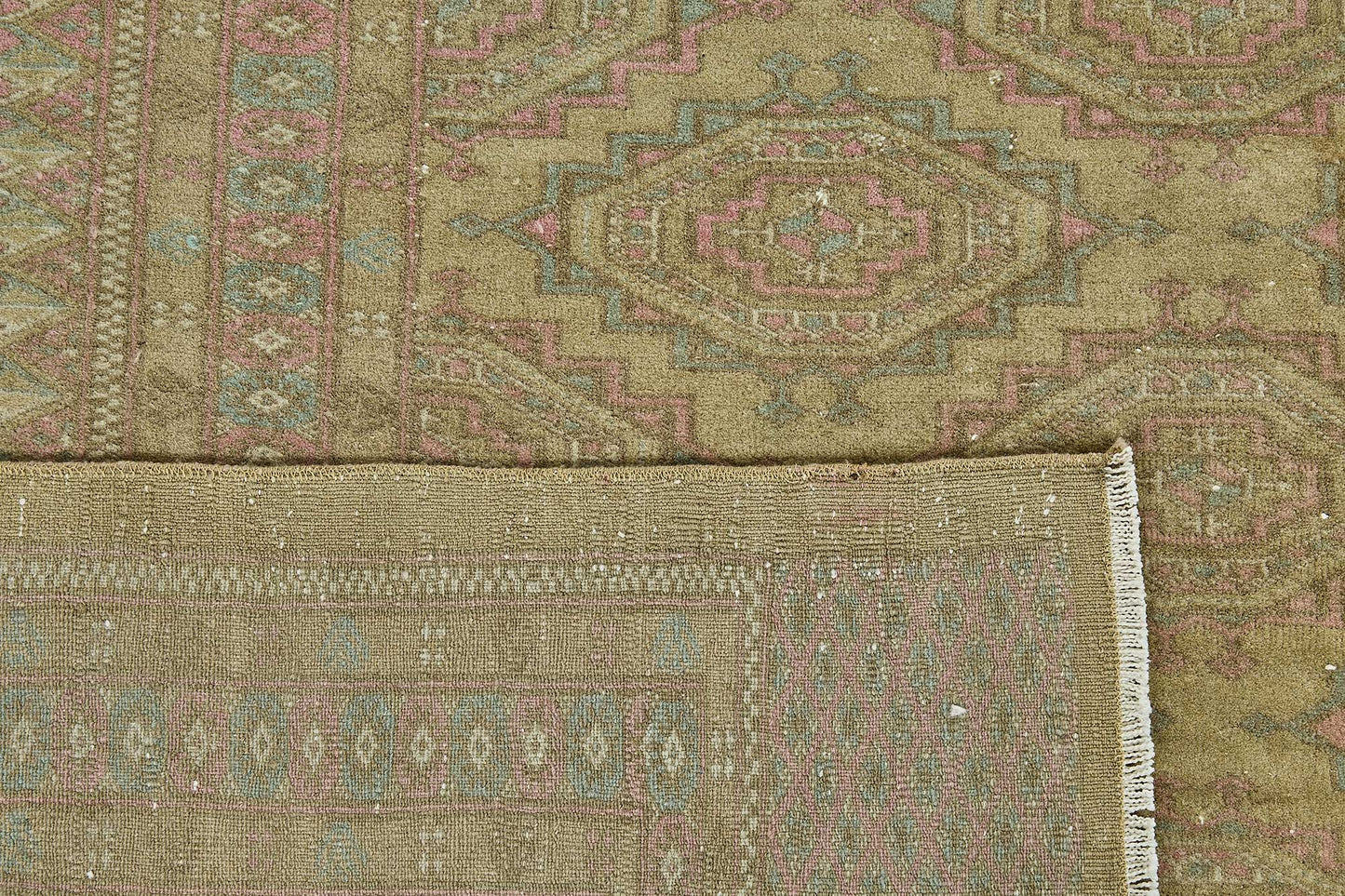 7x10 Hand-Knotted Vintage Rug - 51018