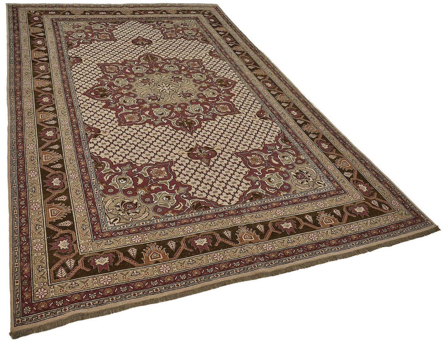 6x10 Hand-Knotted Vintage Rug - 51020