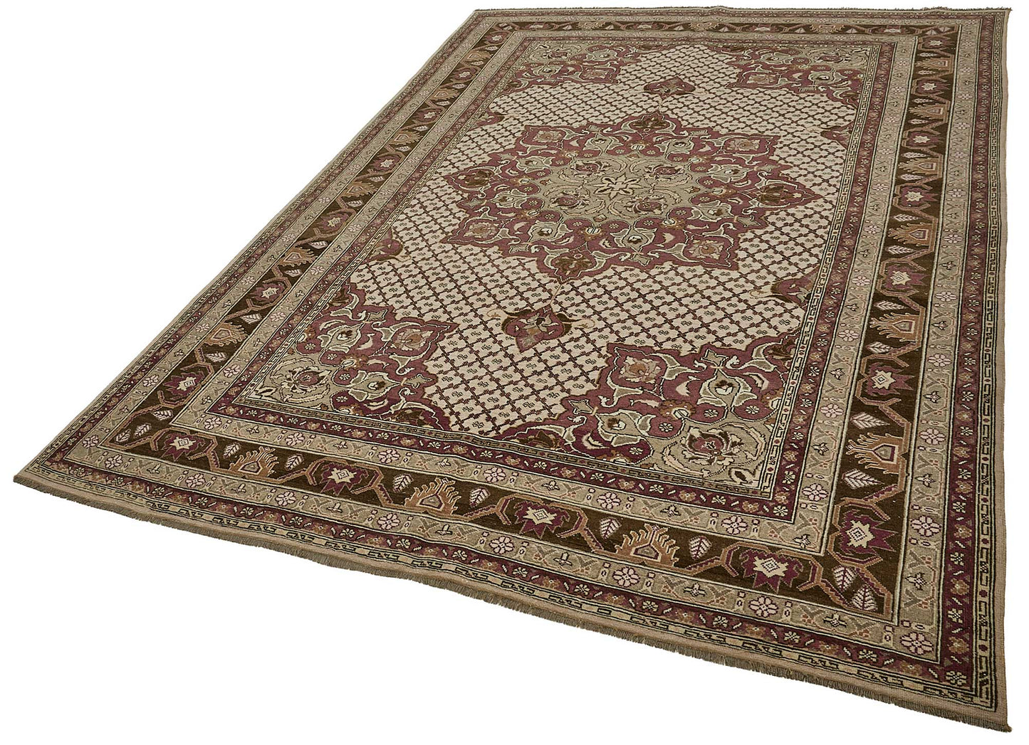 6x10 Hand-Knotted Vintage Rug - 51020
