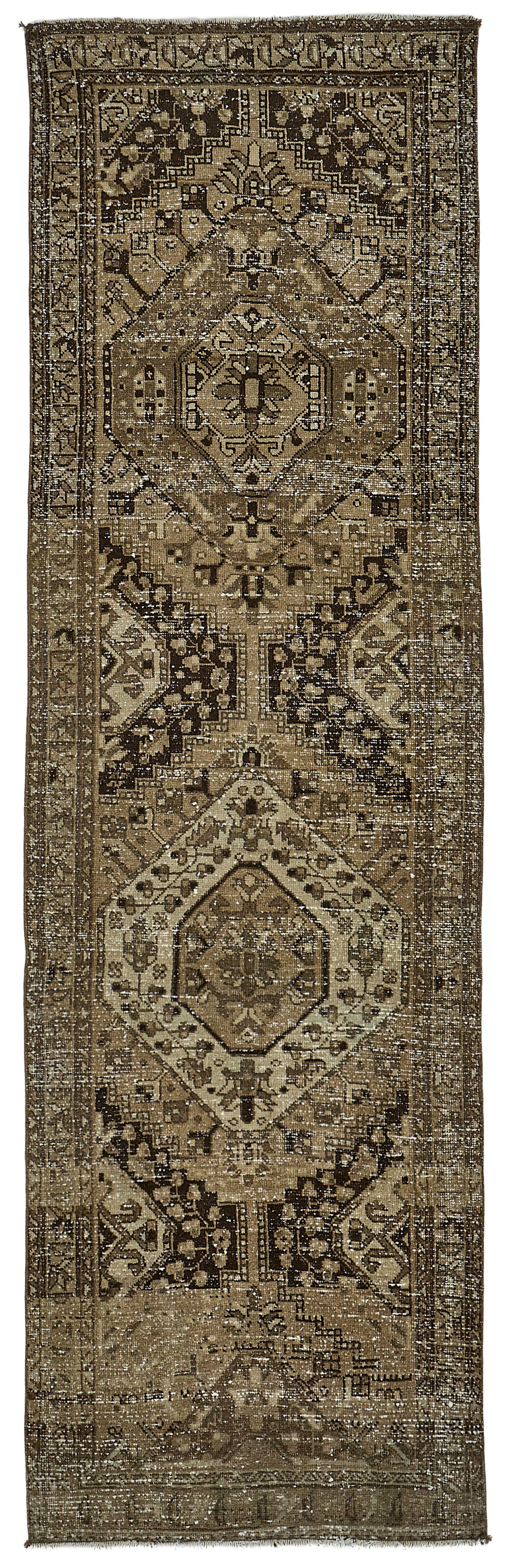 3x10 Hand-Knotted Vintage Rug - 51021