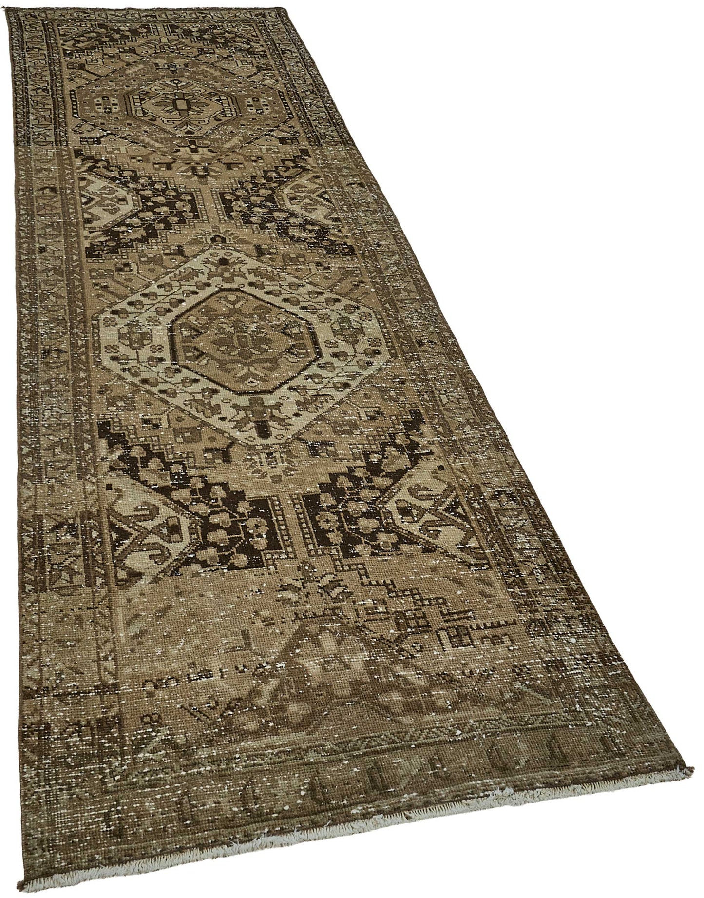 3x10 Hand-Knotted Vintage Rug - 51021