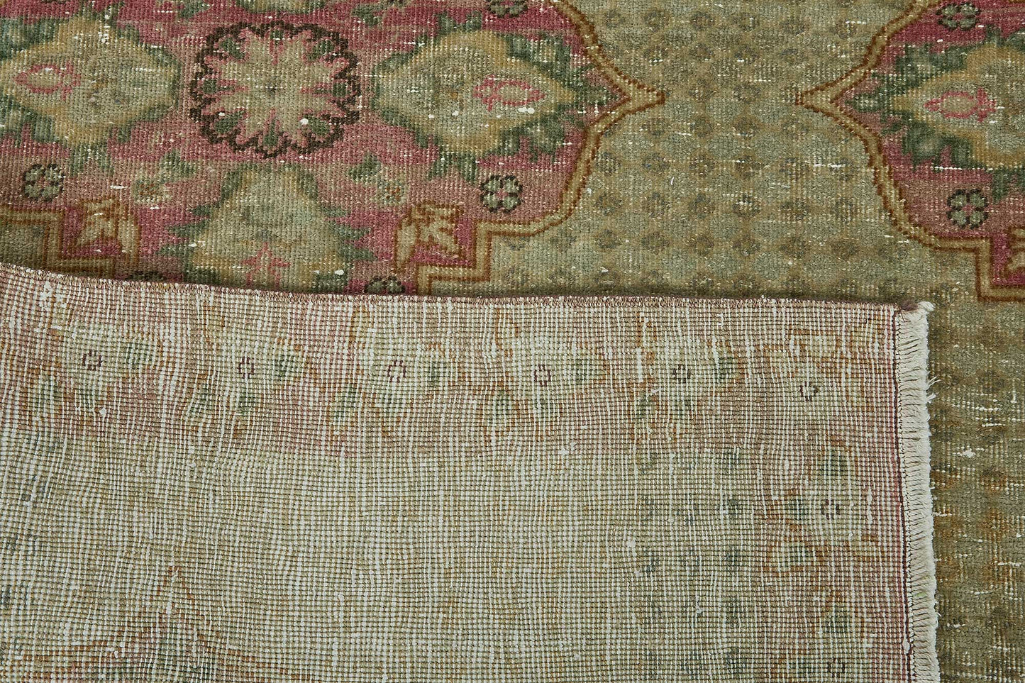 7x10 Hand-Knotted Vintage Rug - 51023